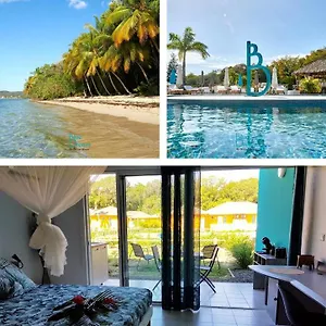 Appartement Kawann & Piscine - Hamaca 102, Folle Anse